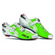 Chaussures Sidi WIRE Carbon Vernice Vert fluo/Blanc