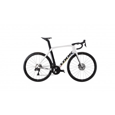 Vélo de route Look 795 Blade RS disc ultegra di2 blanc proteam