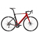 Vélo de route Stevens Arcalis Chrome rouge noire Shimano ultegra di2 / Dt swiss e1800