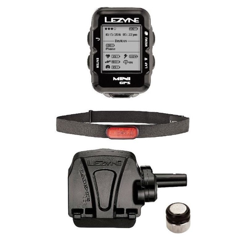 Compteur GPS Lezyne mini+ HRSC