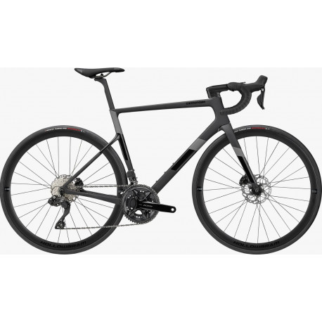 Vélo de route CANNONDALE SuperSix Evo Carbon 105 Di2 noir mat 2023